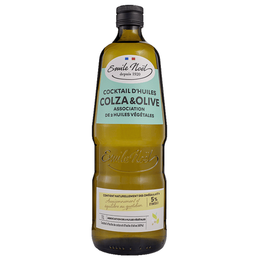émile Noël -- Huile vierge colza/olive bio - 1 l